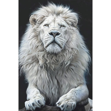 White Lion Canvas